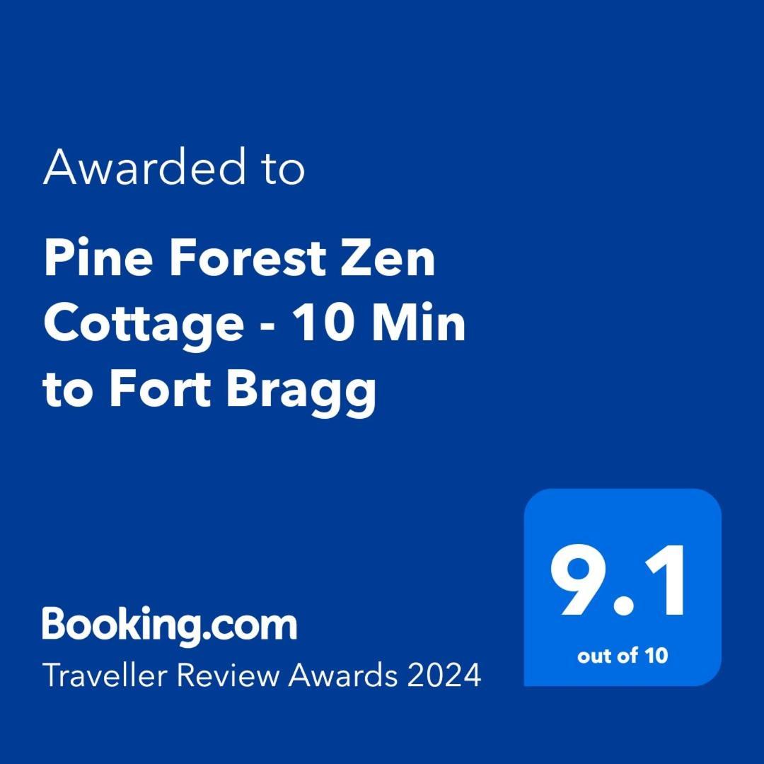 Pine Forest Zen Cottage - 10 Min To Fort Bragg Fayetteville Dış mekan fotoğraf